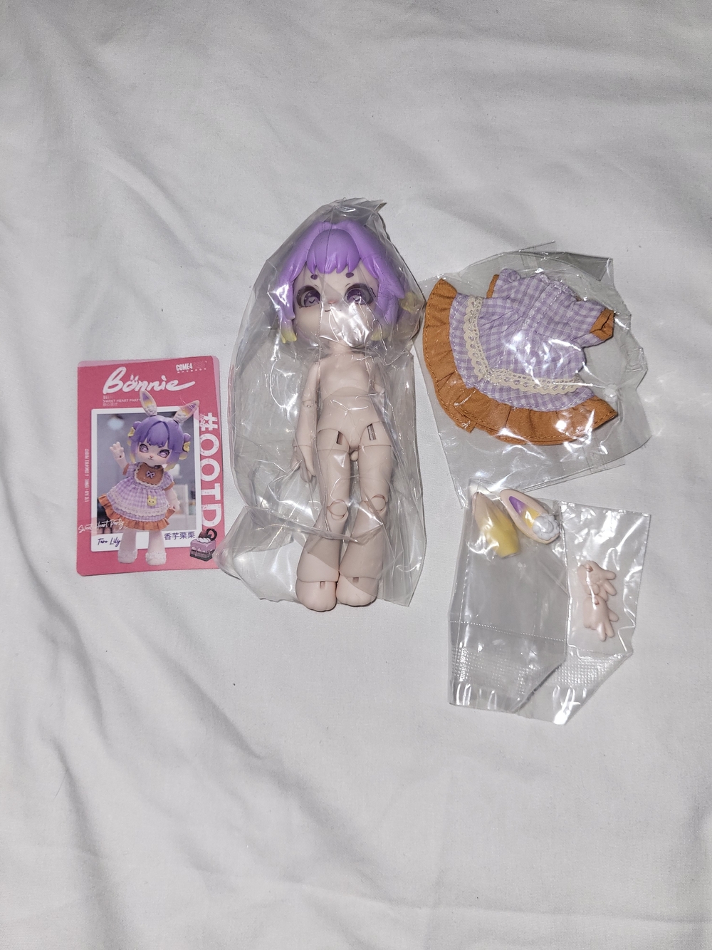 Bonnie Doll Accessory Set - Purple